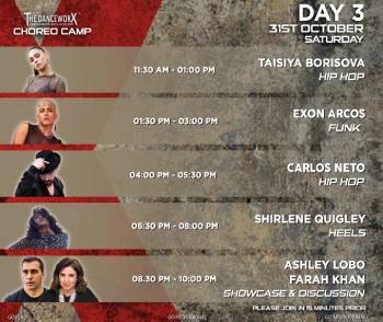 TDX CHOREO CAMP – ONE DAY PASS – TAISIYA BORISOVA, EXON ARCOS, CARLOS NETO, SHIRLENE QUIGLEY