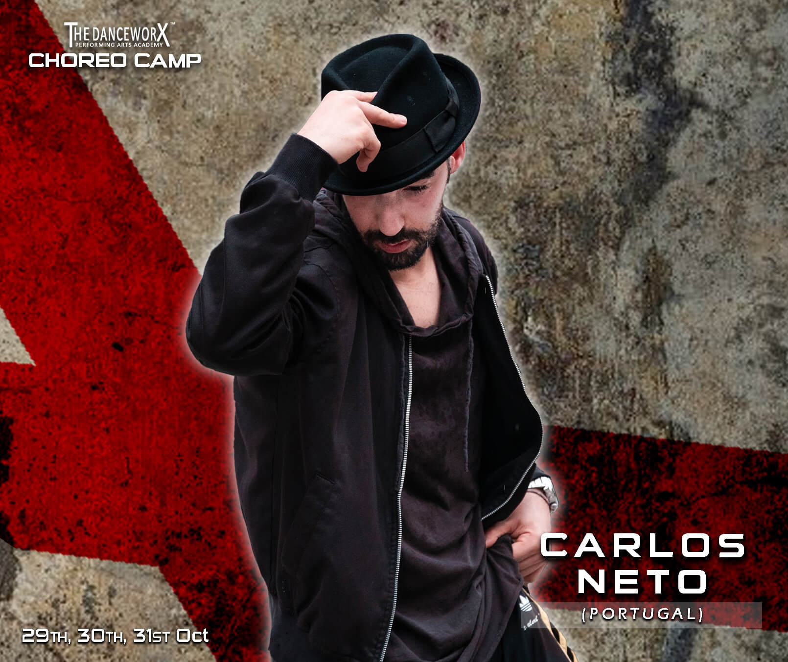 TDX CHOREO CAMP – SINGLE CLASS PASS – CARLOS NETO