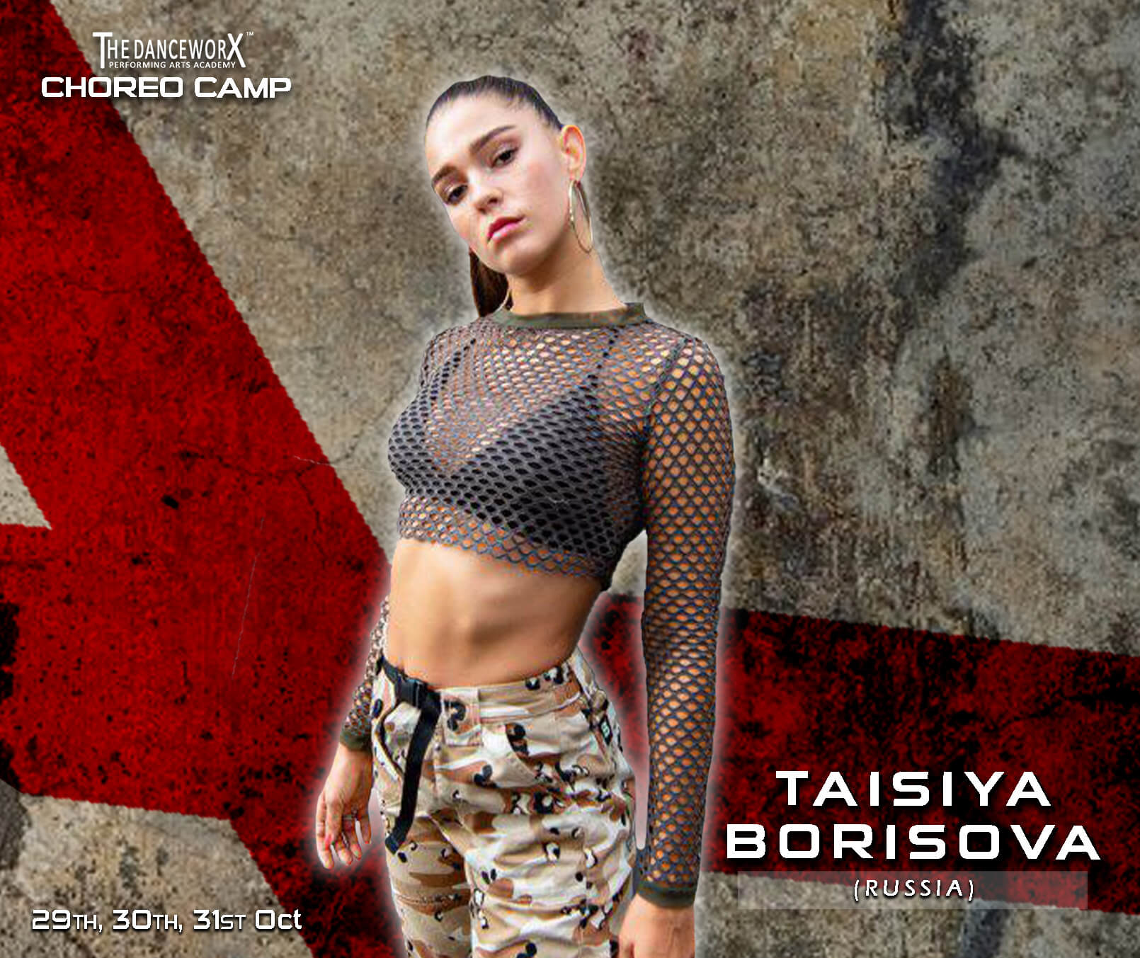 TDX CHOREO CAMP – SINGLE CLASS PASS – TAISIYA BORISOVA